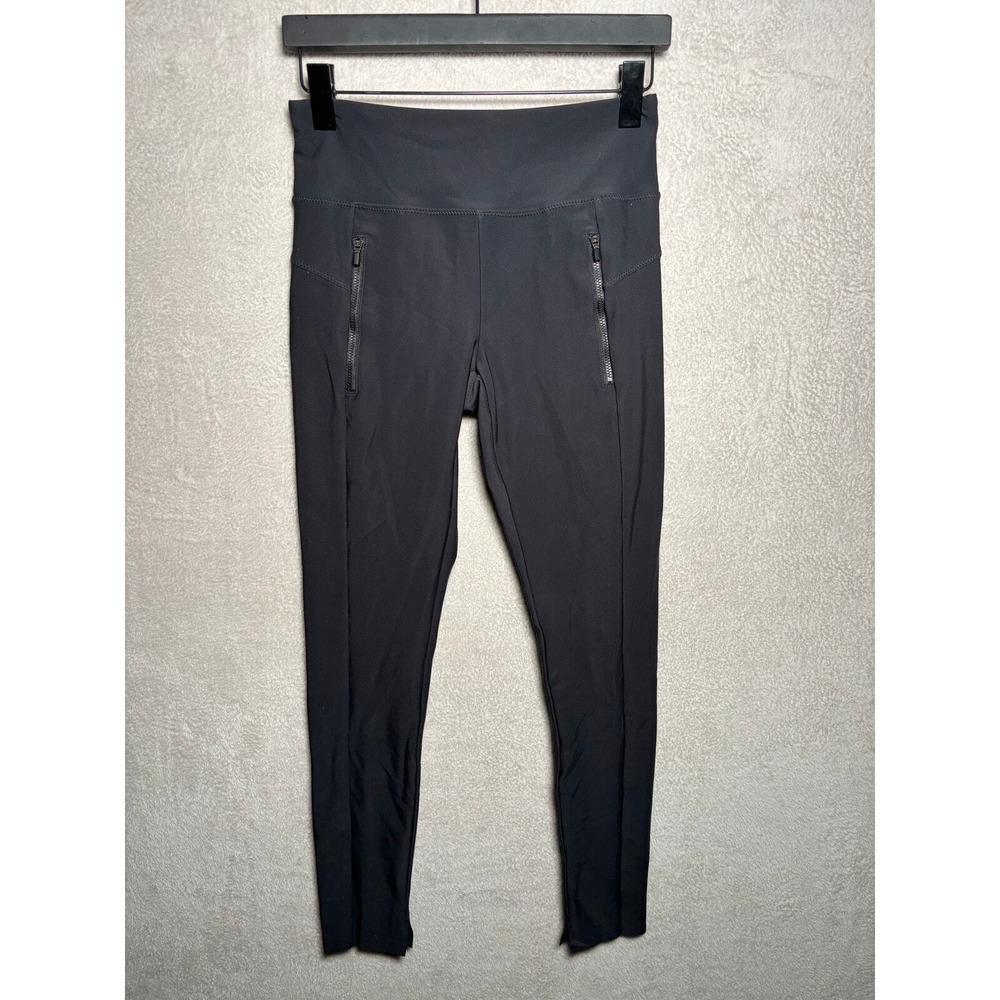 Athleta Women's Black‎ Legging Pant Zipped Pockets Size XS